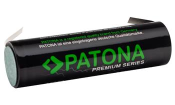 PATONA nabíjecí baterie 18650 Li-lon 3000mAh PREMIUM 3,7V s páskovými vývody pro pájení