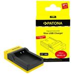 PATONA nabíječka Foto Nikon EN-EL12/NP-FM500H slim, USB-C