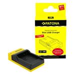 PATONA nabíječka Foto Panasonic DMW-BCF10E slim, USB-C