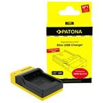 PATONA nabíječka Foto Panasonic DMW-BLG10 slim, USB-C