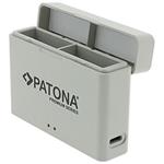 PATONA nabíječka pro digitální kameru BOX DJI Osmo Action 3 / 4 / 5 USB-C