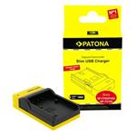 PATONA nabíječka pro digitální kameru Sony NP-FP50/NP-FH50/70 slim, USB-C