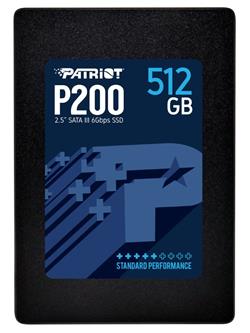 PATRIOT P200 512GB SSD / 2,5" / Interní / SATA 6GB/s / 7mm