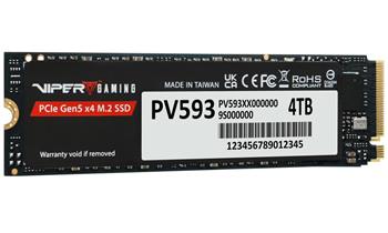 PATRIOT VIPER PV593 4TB SSD / Interní / M.2 NVMe PCIe Gen5 x4 / 2280 /