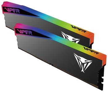 PATRIOT VIPER RGB Elite 5 Ultra 48GB DDR5 6400MT/s / DIMM / CL39 / XMP 3.0 / 1,4V / Kit 2x 24GB
