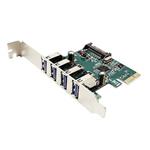 PCI Express karta, 4x USB3.0 A(F)