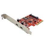 PCI Express karta USB 10Gbps (3.2 gen 2), 2x USB C(F)