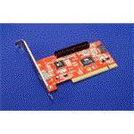 PCI karta interní SATA +  ATA + externí SATA port