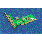 PCI karta USB 2.0 4+1port