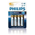 Philips baterie AA ExtremeLife+, alkalická - 4ks