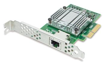 Planet ENW-9803 PCI-E 3.0 x4 síťová karta, 1× 10GBase-T, 10G/5G/2.5G/1G/100Mbps, RJ-45, IEEE 802.3an