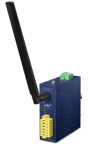 Planet LN1130 IoT LoRaWAN průmyslový kontroler, RS232, RS485 Modbus, IP30, -40/+75C