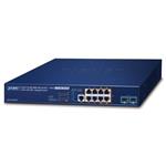 Planet MGS-6320-8HP2X L3 switch, 4x1Gb, 4x2.5Gb, 2x10G SFP+, 4x PoE 802.3at 240W