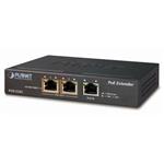 Planet PoE/LAN extender, 1xPoE-in, 2xPoE-out 25W, 802.3at/af, Gigabit