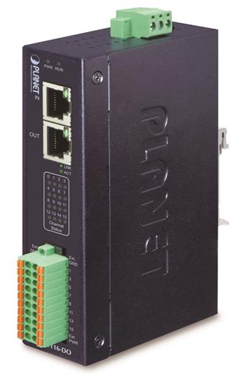 Planet Průmyslový EtherCAT Slave, 16x DO, 2x RJ45