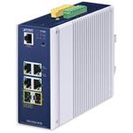 Planet TSN-5225-4T2S průmyslový TSN L2+ switch, 4x1Gb, 2x2.5G SFP, 1x RJ45-to-RS232, RING, 1588PTP, -40~75°C
