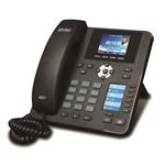 Planet VIP-2140PT VoIP telefon, G.722 HD, LCD+DSS displeje, BLF tlačítka, 4x SIP účty, Auto konf, PoE, CZ