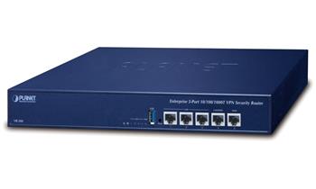 Planet VR-300 Enterprise router/firewall VPN/VLAN/QoS/HA/AP kontroler, 2x WAN(SD-WAN), 3x LAN