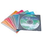 Pouzdro na 1 CD, slim, barevné, 5ks