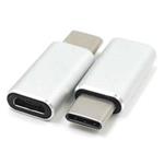 PremiumCord Adaptér USB 3.1 konektor C/male - USB 2.0  Micro-B/female, stříbrný