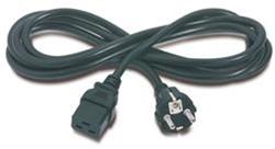 PremiumCord Kabel síťový k počítači 230V 16A 3m IEC 320 C19 konektor