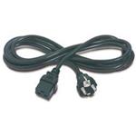 PremiumCord Kabel síťový k počítači 230V 16A 3m IEC 320 C19 konektor
