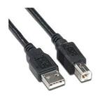 PremiumCord Kabel USB2.0 A-B 2m (A-M/B-M), černý