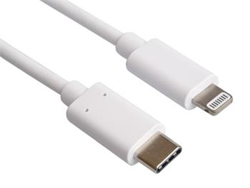 PremiumCord Lightning - USB-C™ nabíjecí a datový kabel MFi pro iPhone/iPad, 2m