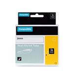 PRINTLINE kompatibilní páska s DYMO 1734525, 24mm, 3.5m, černý tisk/žlutý podklad, RHINO, nylonová, flexibilní