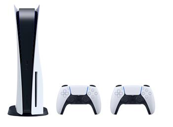 PS5 - PlayStation 5 D + 2x DS5 white