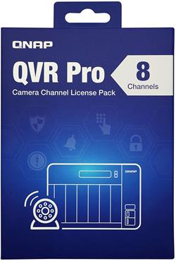 QNAP LIC-SW-QVRPRO-8CH(Physical pack)