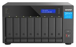 QNAP TVS-h874X-i9-64G (16core (i9), ZFS, 64GB RAM, 8x SATA, 2x M.2 NVMe, 2x PCIe, 2x2,5GbE, 2x10GbE)