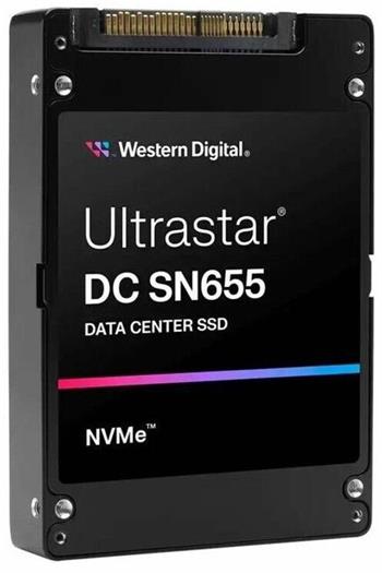 QNAP WD, SSD, Ultrastar SN655, PCIe NVMe Gen4, U.3 15mm, 30.72TB, 0TS2509