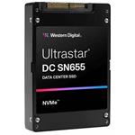 QNAP WD, SSD, Ultrastar SN655, PCIe NVMe Gen4, U.3 15mm, 61.44TB, 0TS2510