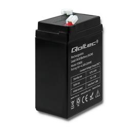 Qoltec baterie AGM | 6V | 4.5Ah | max. 1.35A
