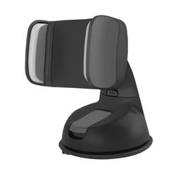 Qoltec Nastavitelný držák na sklo auta pro smartphone 2.0-6.0'' černá