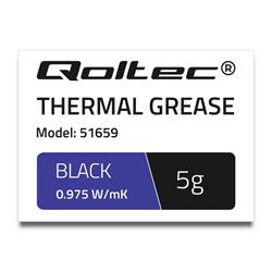 Qoltec Thermal glue 0.975 W/m-K | 5g | white