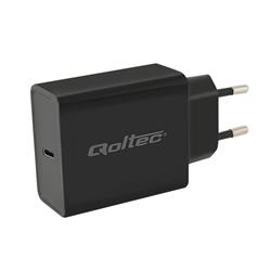 QQoltec AC adaptér USB typC | Power Delivery | 30W | 5V-20V