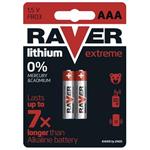 RAVER AAA Extreme lithiová - 2 ks
