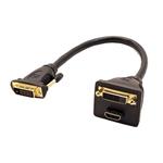 Redukce DVI-D(M) dual - DVI-D(F) dual + HDMI A(F)