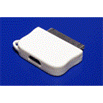 Redukce microUSB B(F) - iPhone/iPad, bílá