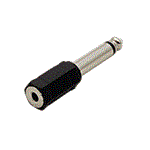 Redukce mono jack 6,35 M - mono jack 3,5 F