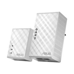Retail!ASUS PL-N12 KIT 300Mbps AV500 Wi-Fi Powerline Ext(2ks)