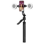 Rollei Stativ Easy Creator Quadpod LED-Kit/ 26946/ AI Tracking: Inteligentní rozpoznávání obličeje
