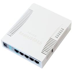 RouterBoard Mikrotik RB951G-2HnD 128 MB RAM, 600 MHz, 5x Gigabit LAN, 1x 2,4 GHz, 802.11n, L4