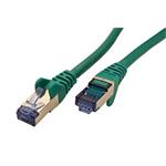 S/FTP patchkabel kat. 6a, LSOH, 1,5m, zelený