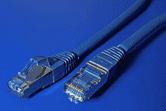 S/FTP patchkabel kat. 6a, LSOH, modrý, 10m
