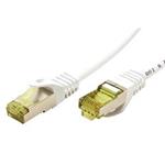 S/FTP patchkabel kat. 7, s konektory RJ45, LSOH, 25m, bílý