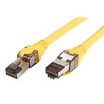 S/FTP patchkabel kat. 8.1, LSOH, 3m, žlutý