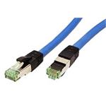S/FTP patchkabel kat. 8.1, LSOH, 5m, modrý